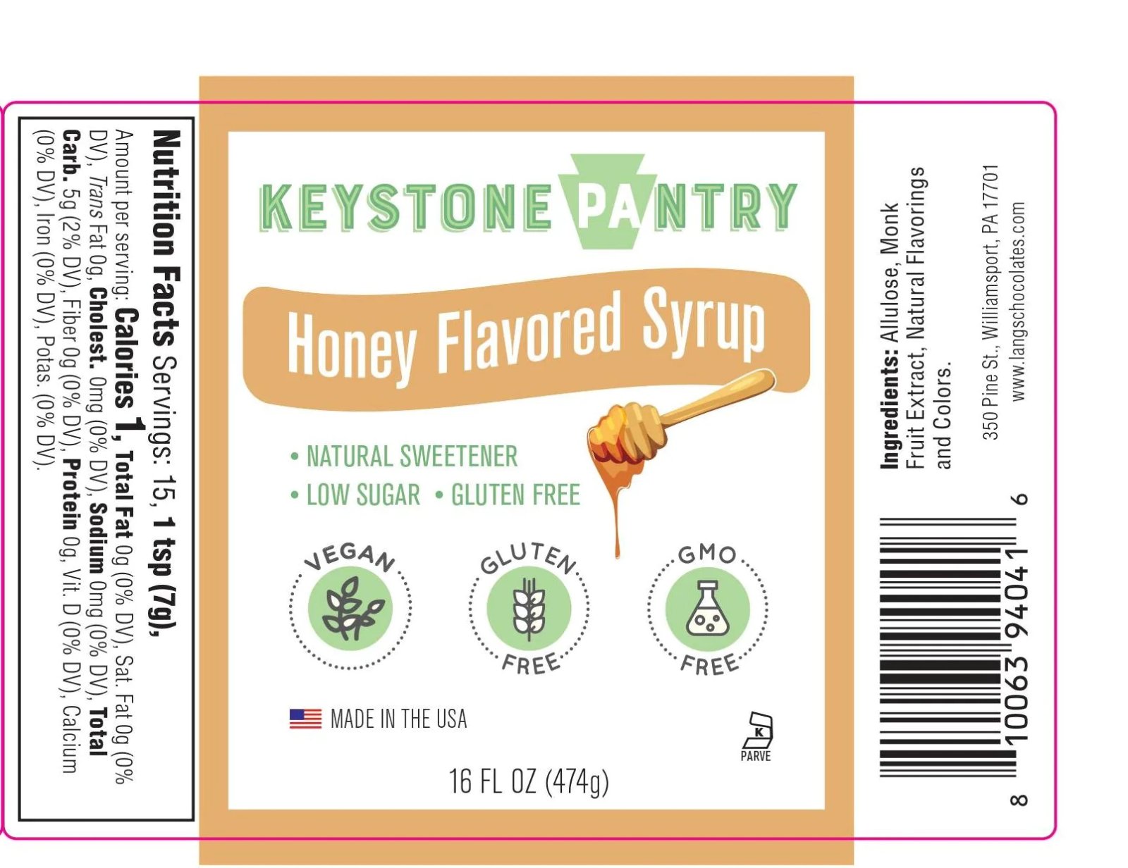Vegan Healthy Natural Sweetener Kosher-Pareve