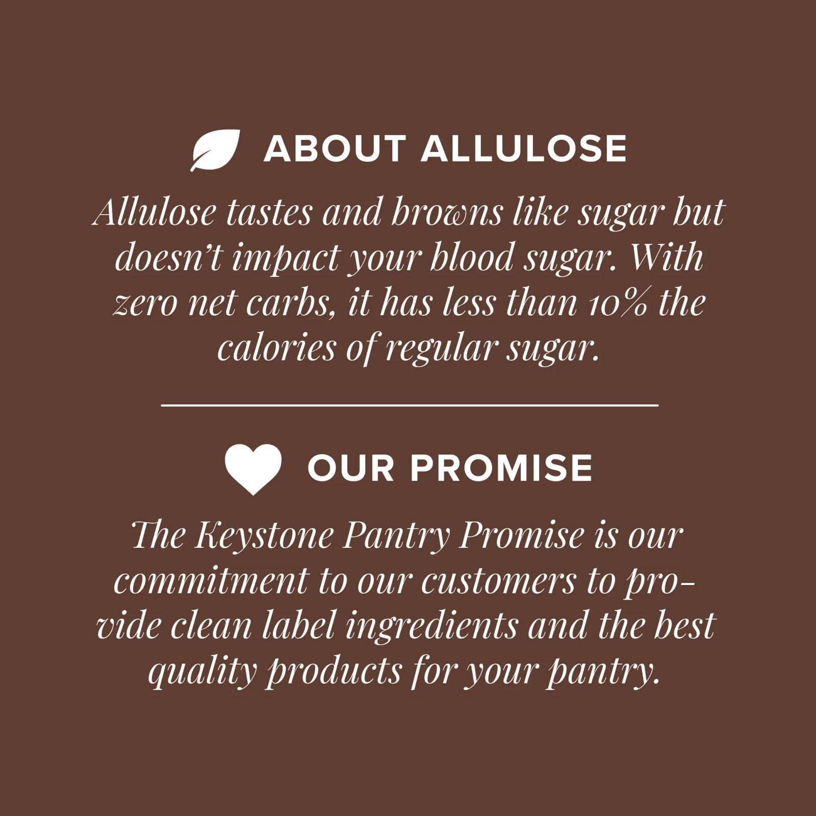 Keystone Pantry Promise and Commitment