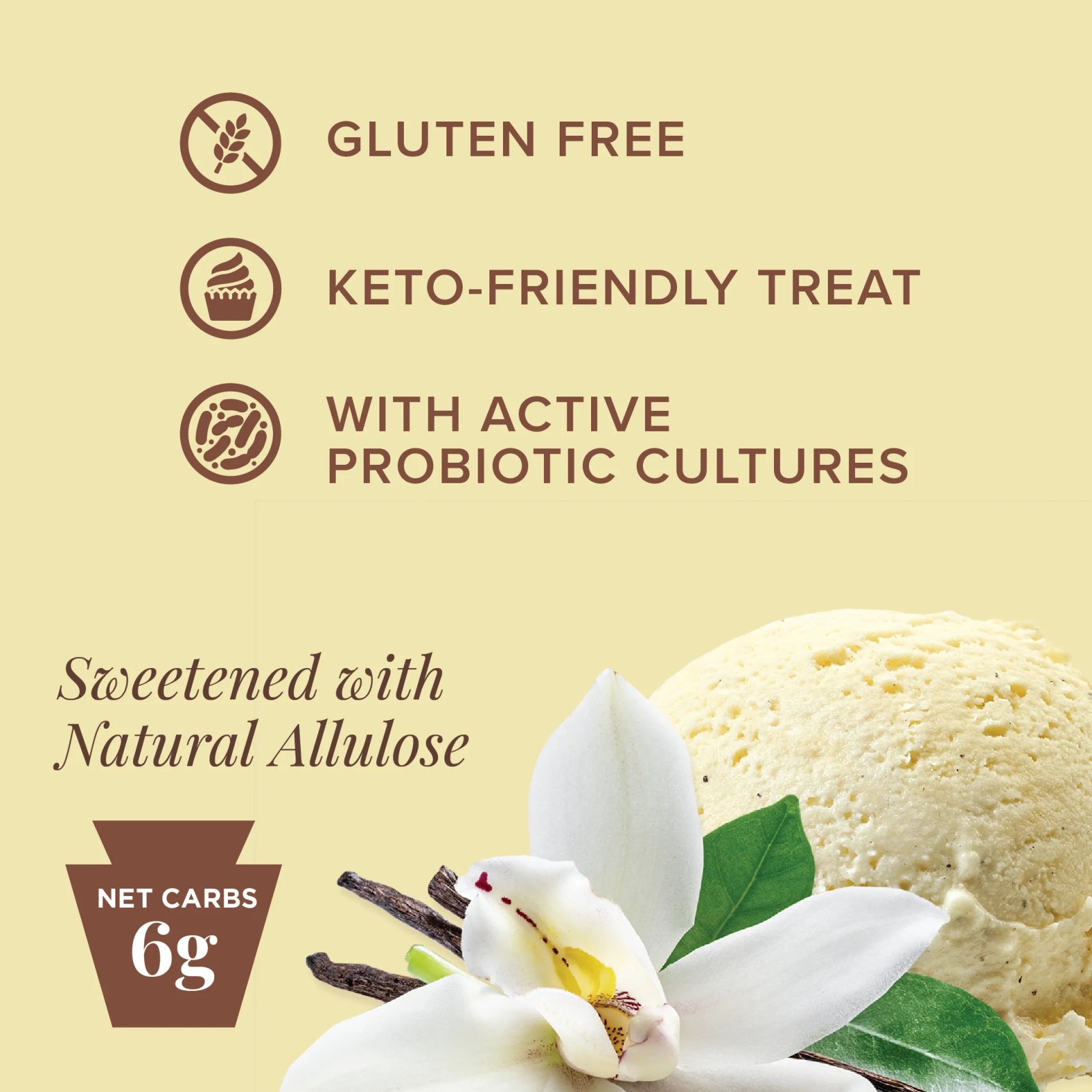 Keystone Pantry Keto and Diabetic Friendly Ice Cream Mix