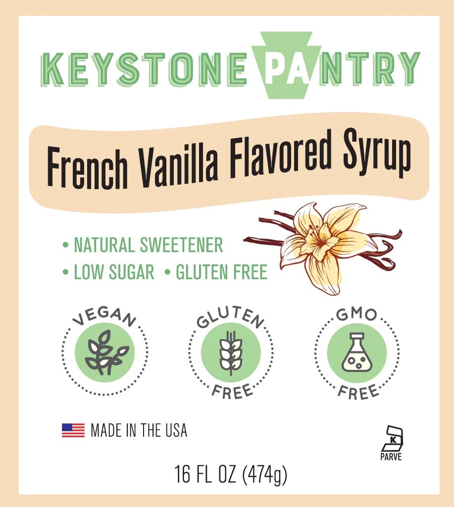Healthy Choice for Naturally Sweetened French Vanilla Flavor Diabetic Friendly Vegan Friendly