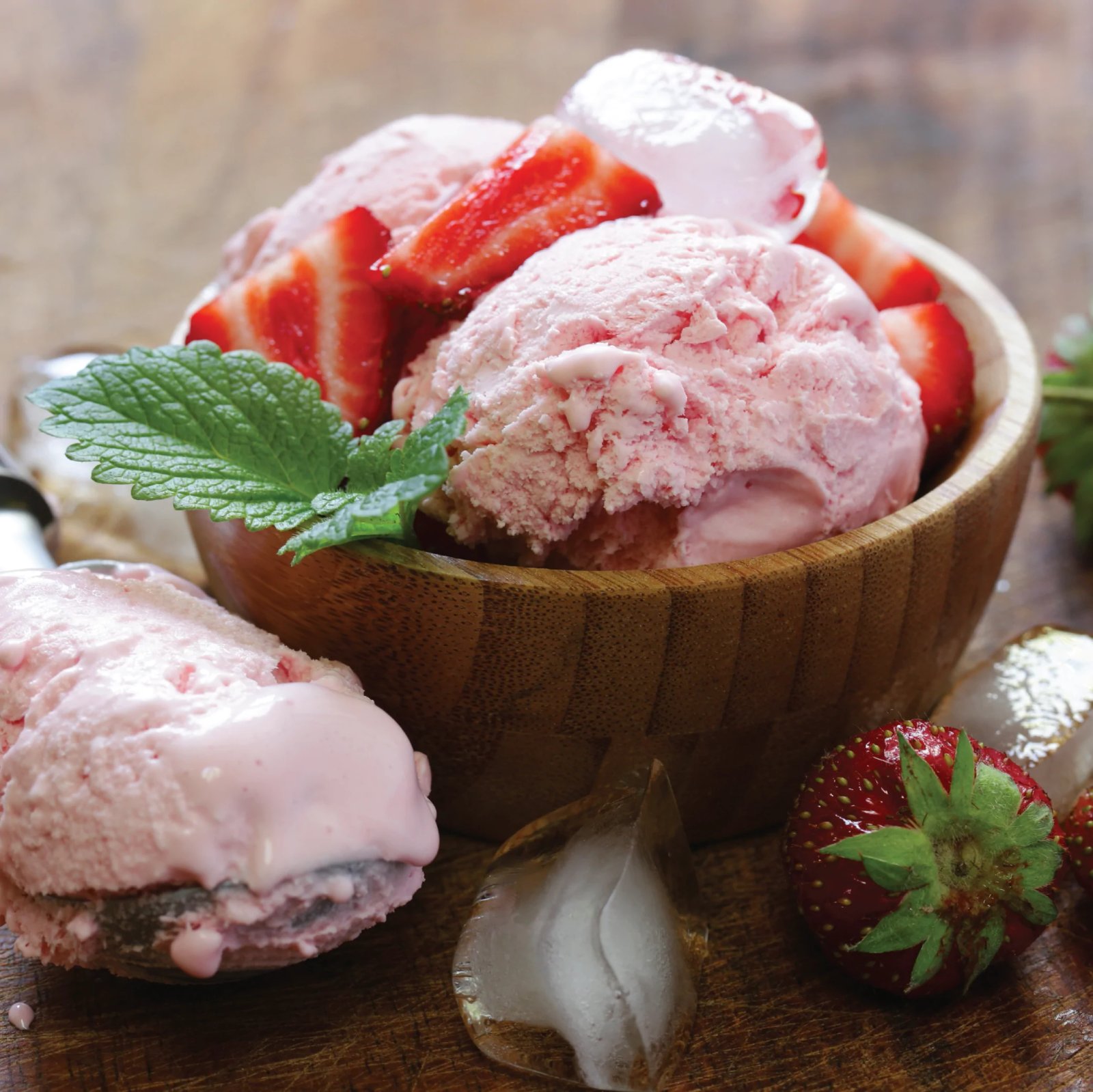 Keystone Pantry Keto and Diabetic Friendly Ice Cream Mix Strawberry