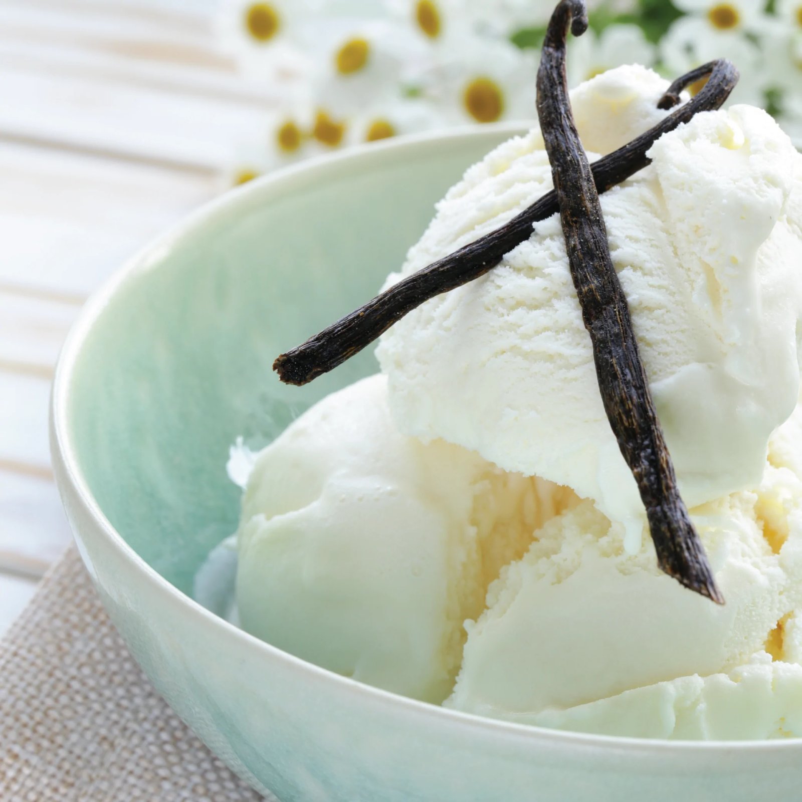 Healthy Lifestyle, Diabetic and Keto Friendly Vanilla Homemade Ice Cream