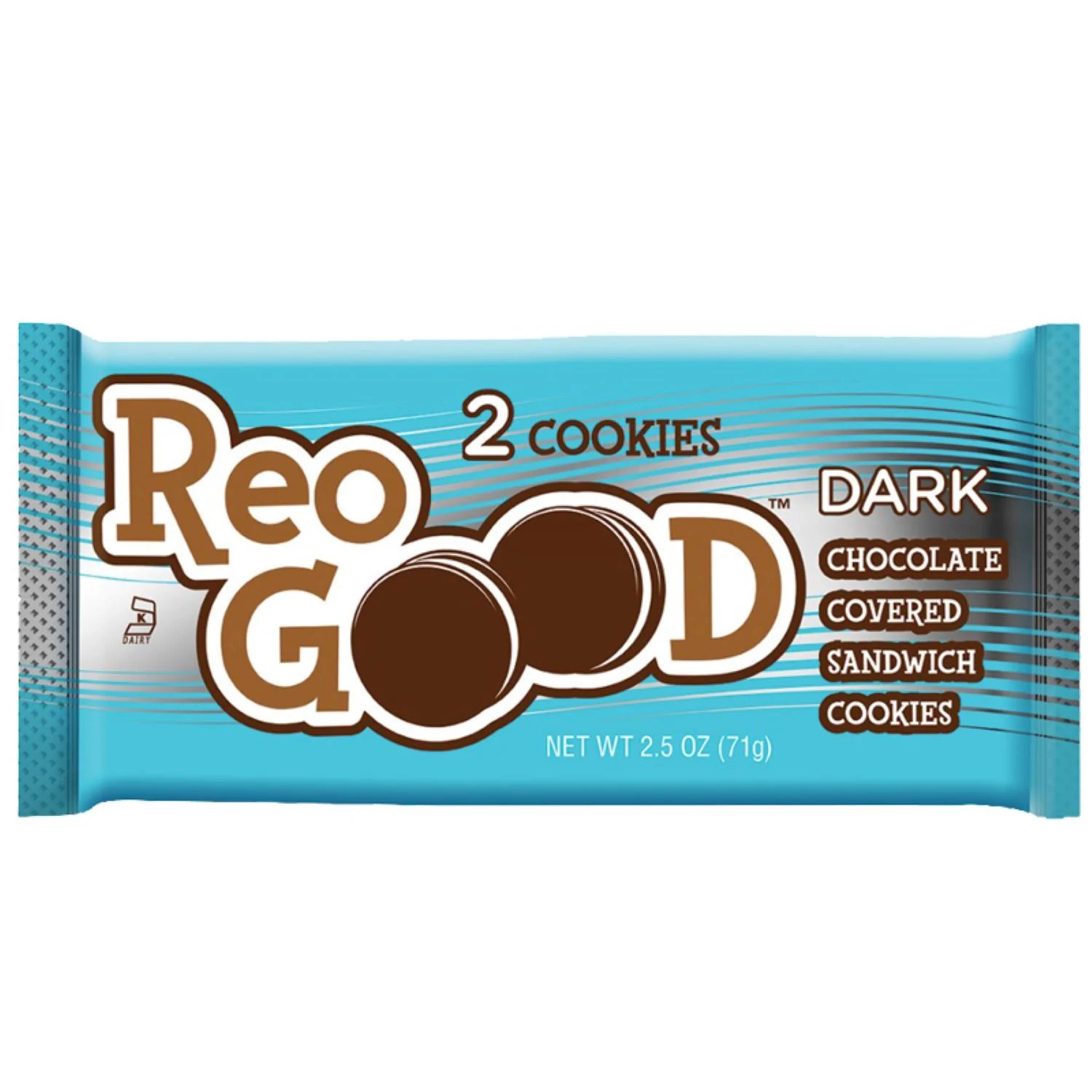 Dark Covered Sandwich Cookies